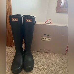 Black Hunter Rain boots